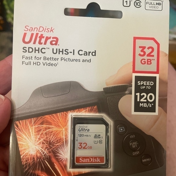 Scandisk Ultra SDHC UHS-I Card 32GB - Picture 1 of 2